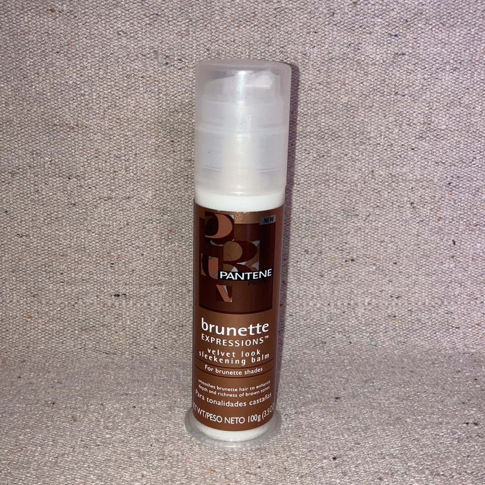 Pantene Pro-V Velvet Sleekening Balm for Brunette Expressions Brown Hair Smooth